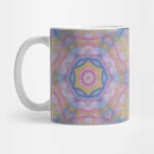 P22C, Abstract Geometric Colorful Unique Original Zen Contemporary Art Mug